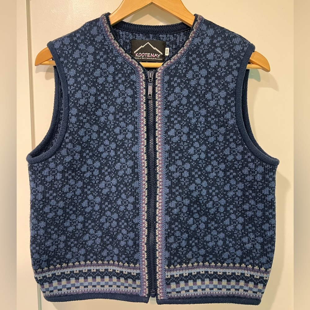 Kootenay Wool Vest Medium